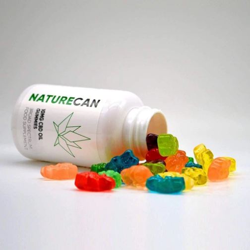 Bonbons au CBD OURSONS Naturecan